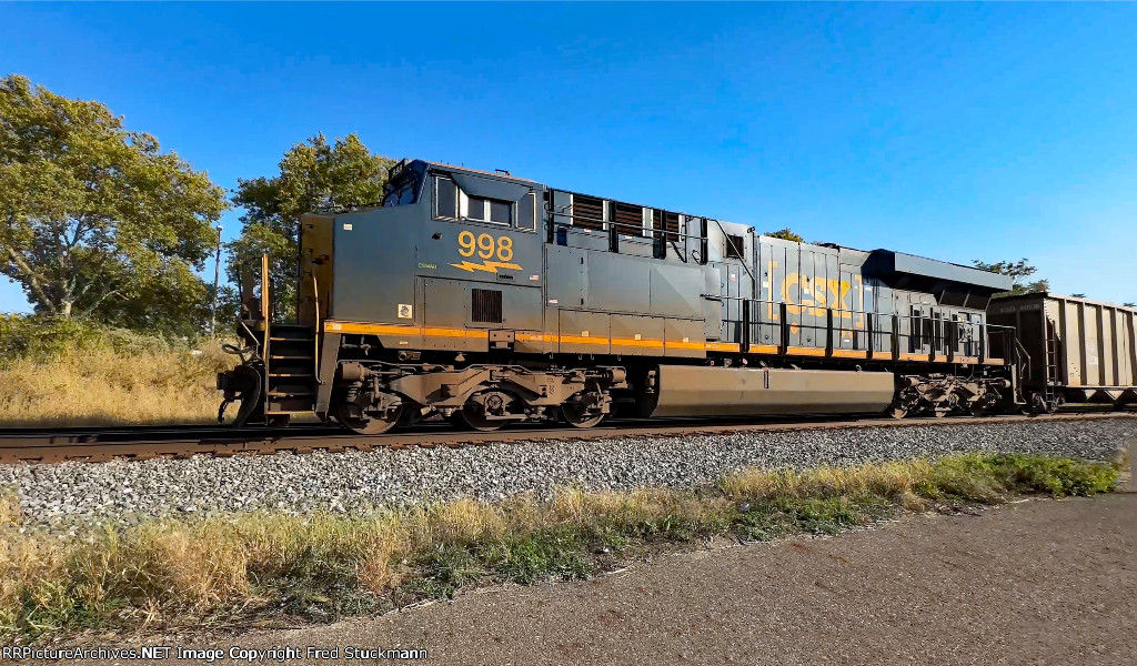 CSX 998 is RDPU.